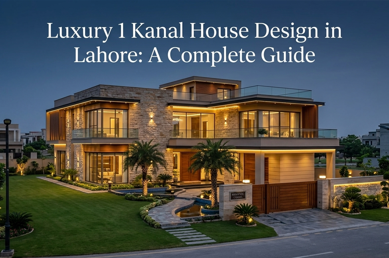 Luxury 1 Kanal House Design in Lahore